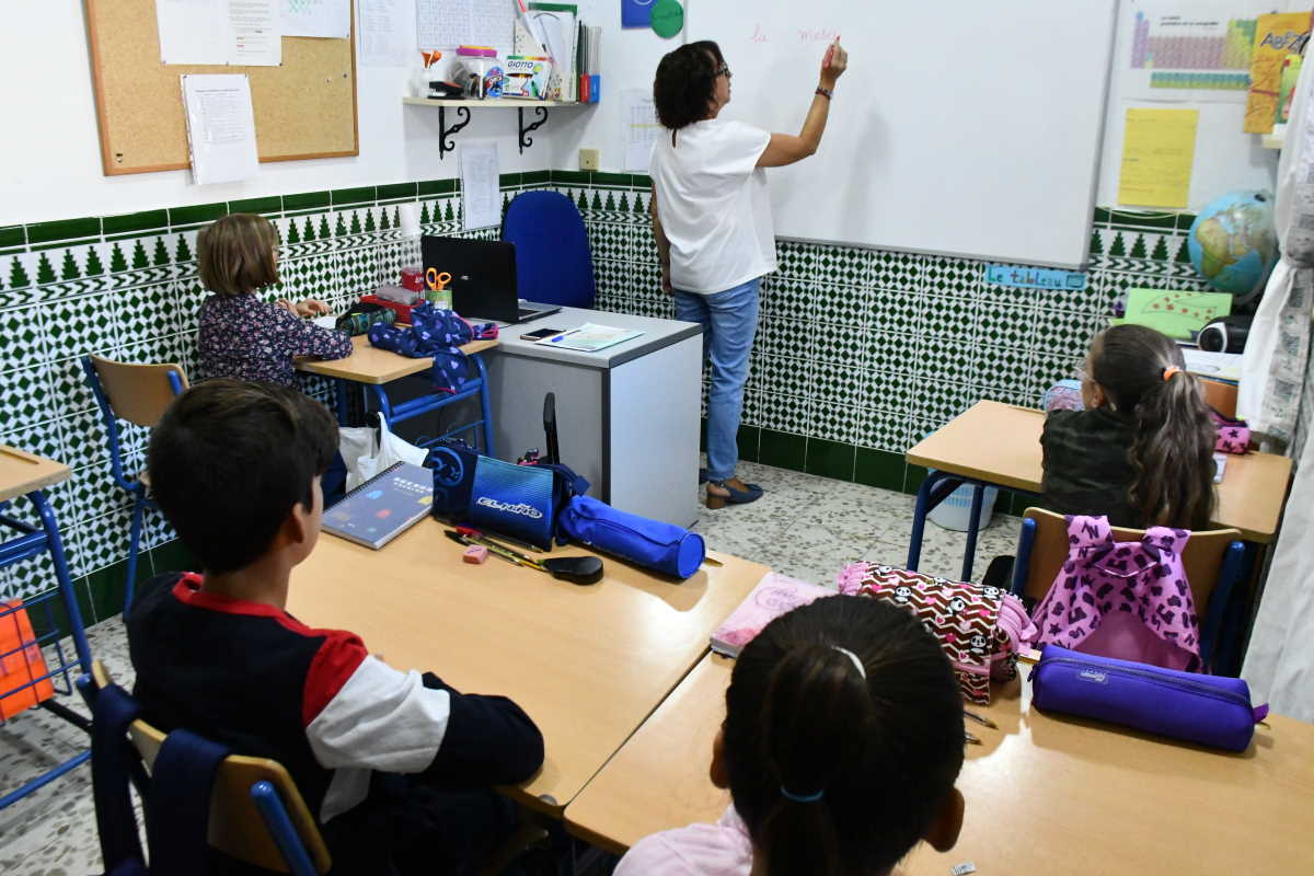 Una de las clases impartidas en estos primeros días de curso.