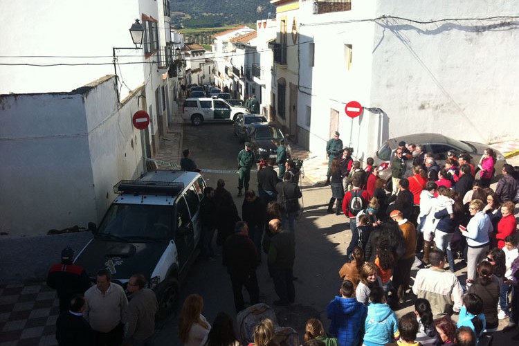 Momento de la detención del joven, en 2011.