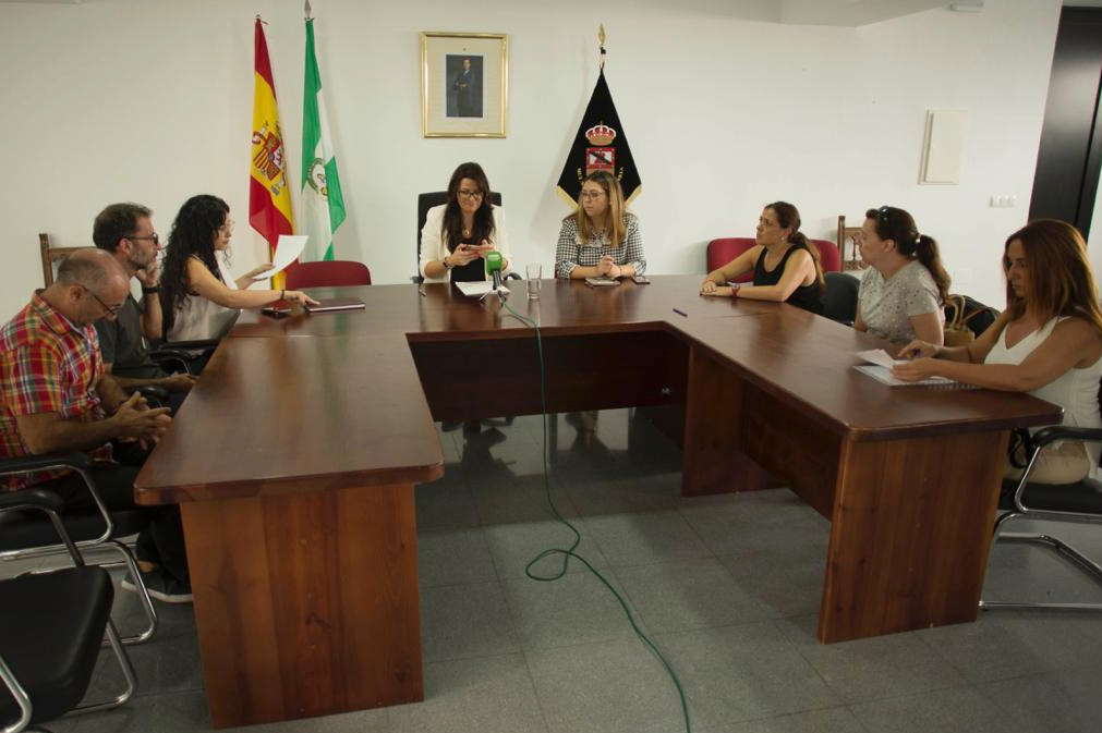 Sesión extraordinaria celebrada hoy en el Ayuntamiento de Benaoján.
