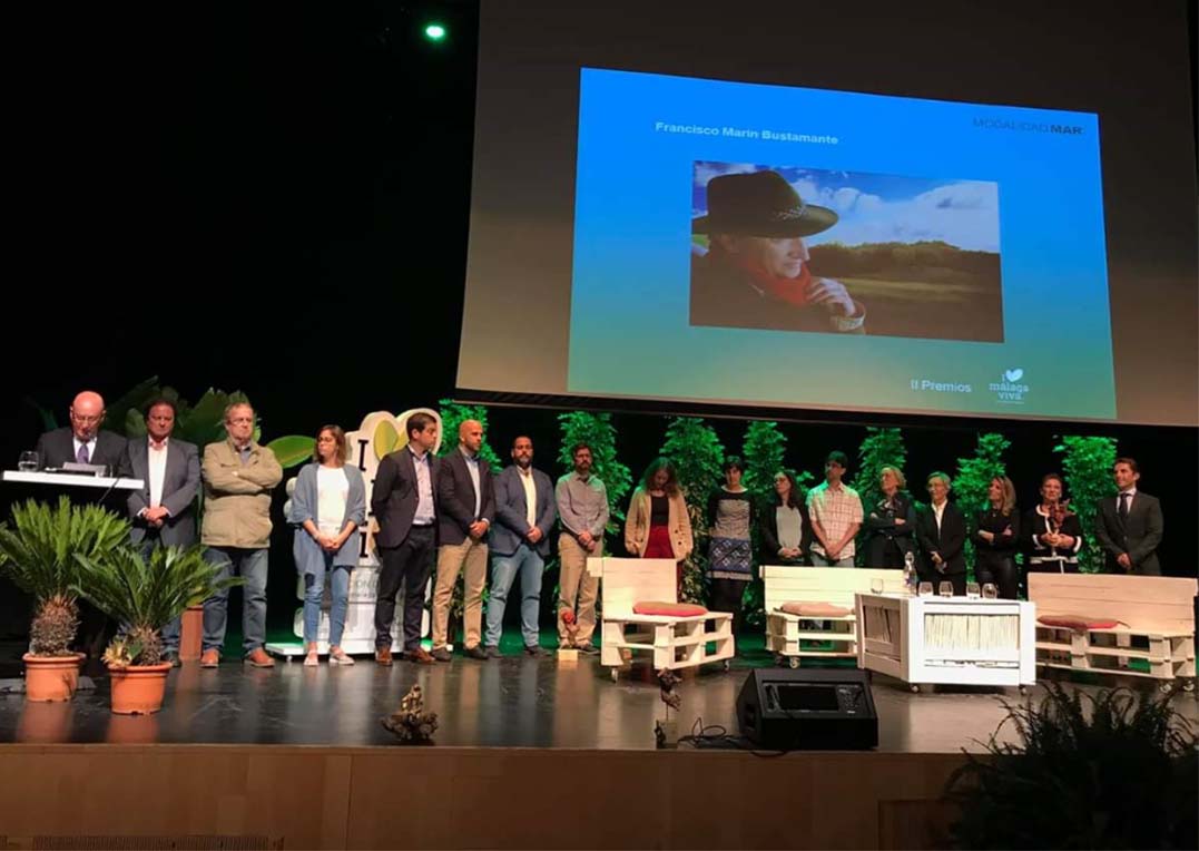 Momento del homenaje que la Diputación ha dedicado a Paco Marín.