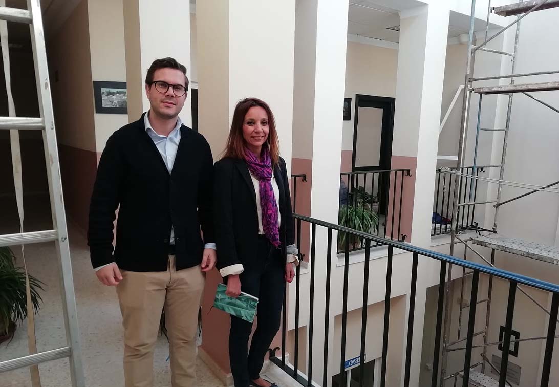 Comienzan las obras de mejora en las instalaciones educativas de la Escuela Universitaria de Enfermería