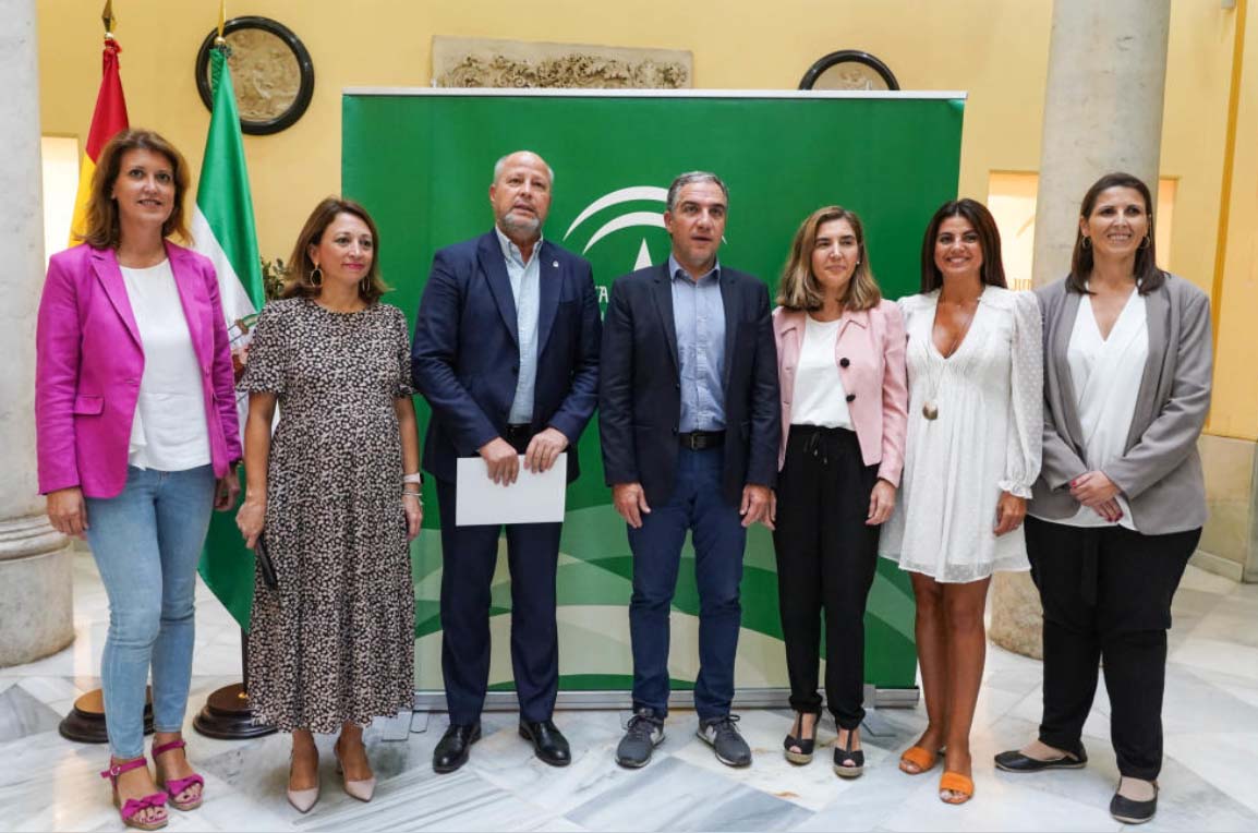 El consejero de Presidencia ha presentado los presupuestos para la provincia de Málaga.