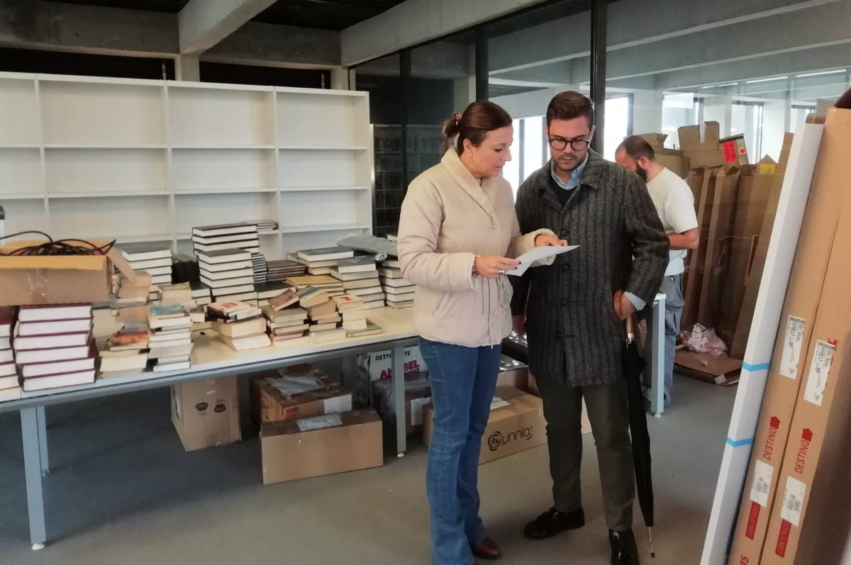 La alcaldesa y el delegado de Cultura han visitado las instalaciones.