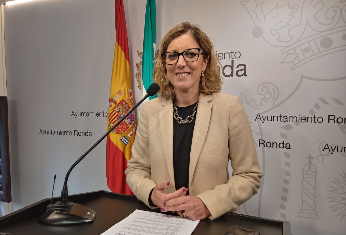 Mª Carmen Martínez, delegada de Contratación.