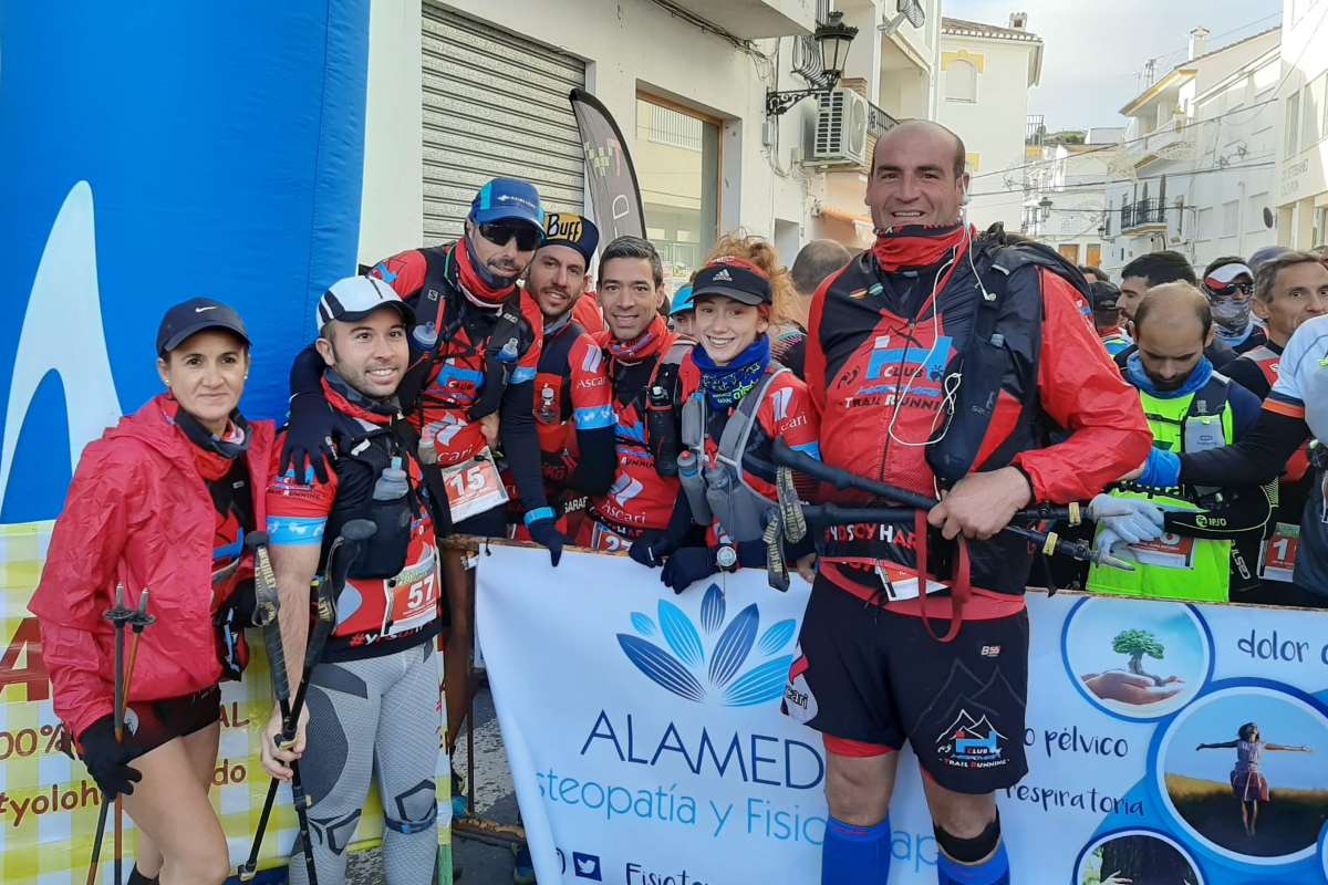 Participantes en la I CxM Casarabonela.