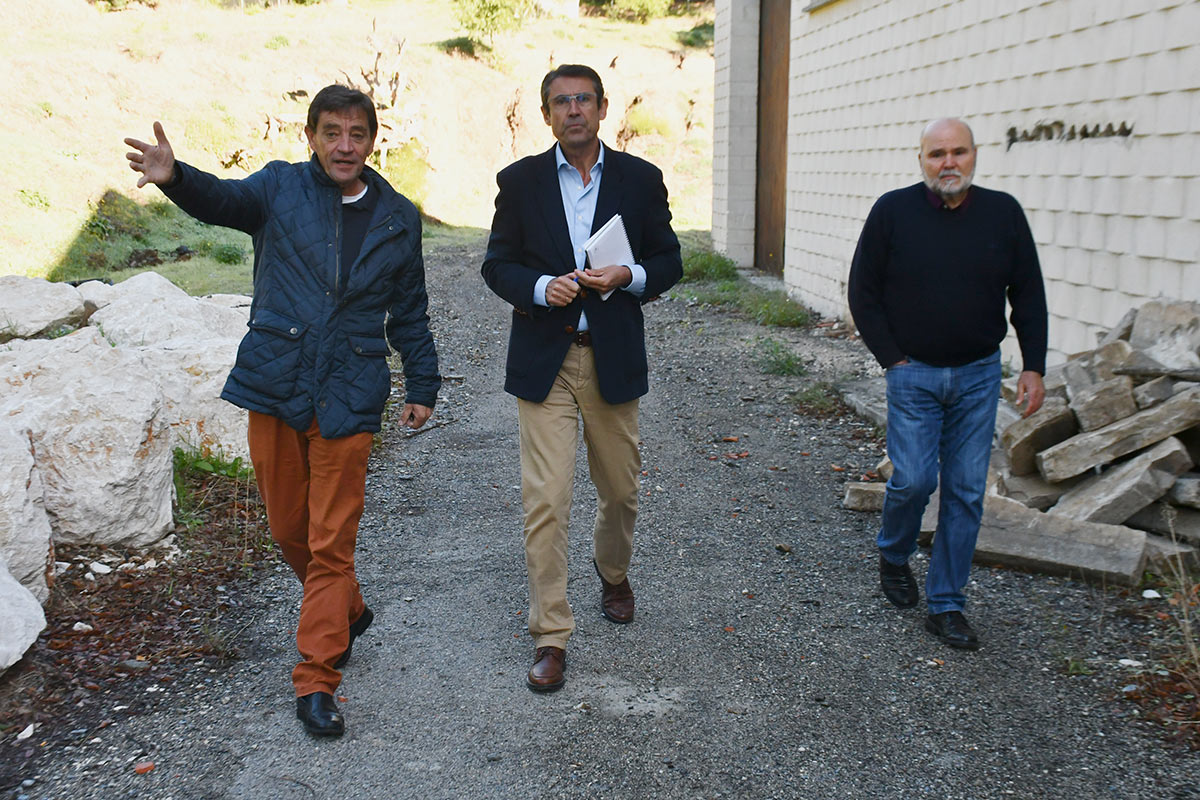 El delegado territorial ha visitado varios puntos del municipio.