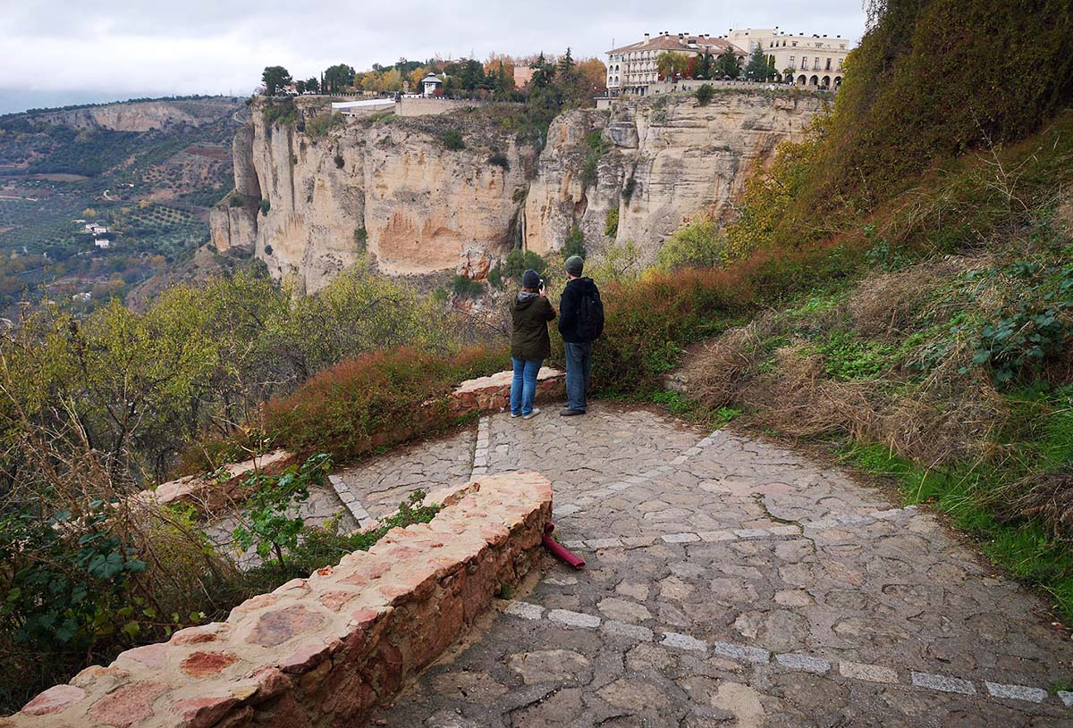 Este camino es uno de los más visitado por los turistas que llegan a Ronda.