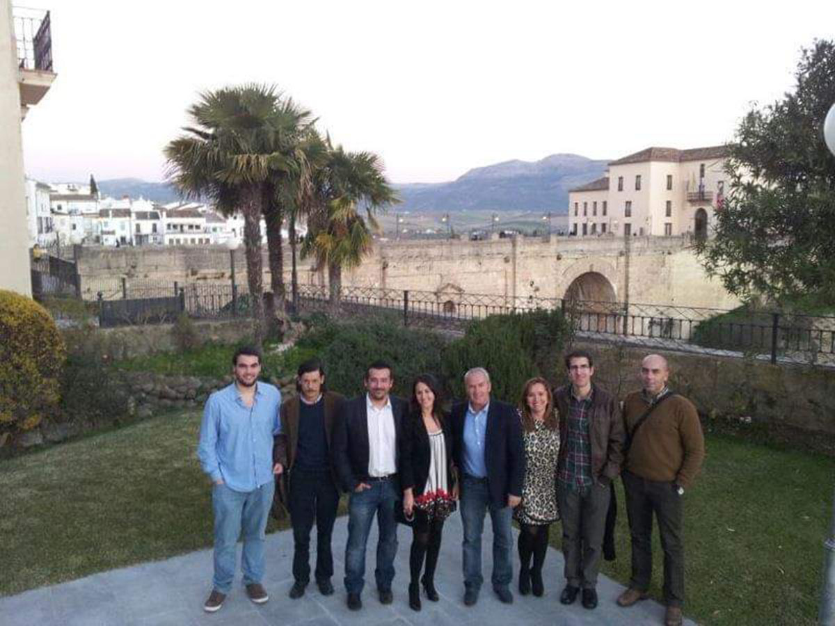 El equipo de La Voz de Ronda.