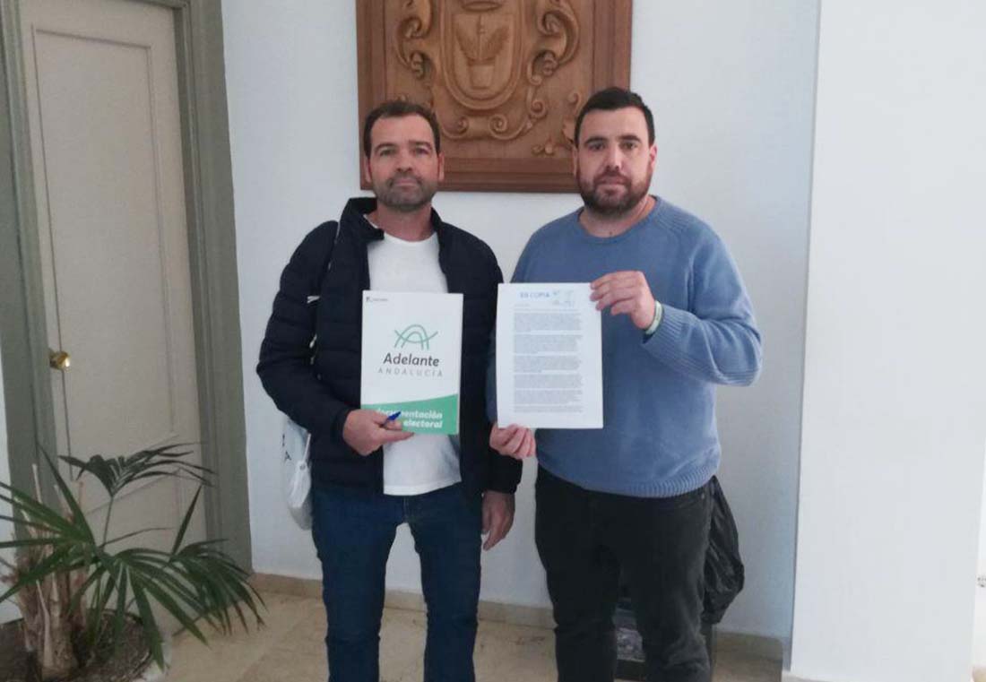 Los responsables de Junt@s por Arriate han registrado la moción en el Ayuntamiento.
