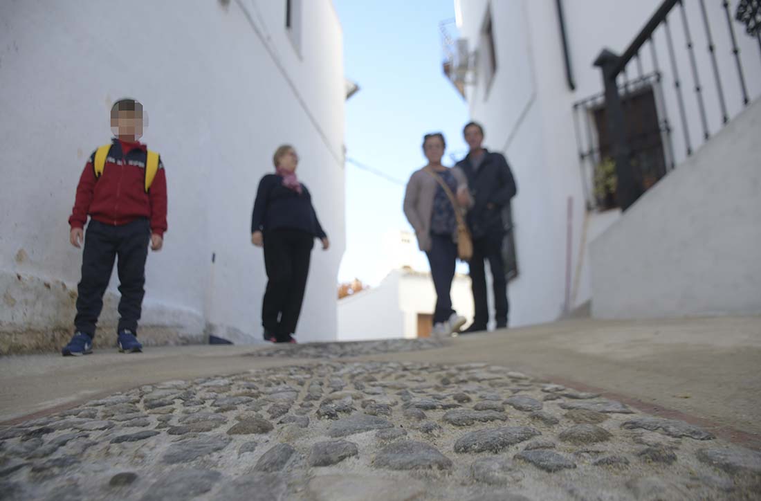 Imagen de una de las calles que se han mejorado con los proyectos desarrollados.