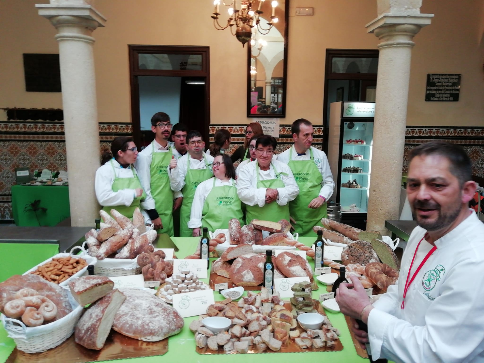 Durante la jornada se han desarrollado diferentes talleres por parte de ASPRODISIS.