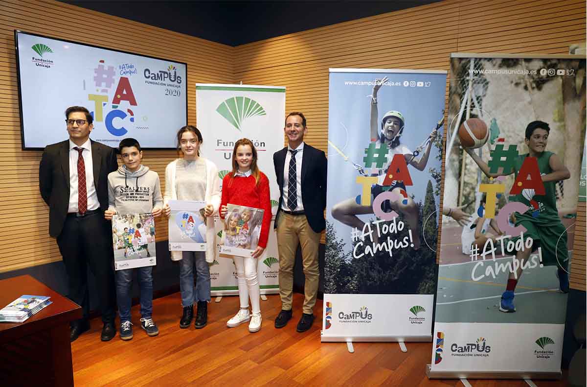 La presentación de los Campus de la Fundación Unicaja ha tenido lugar hoy en Málaga.