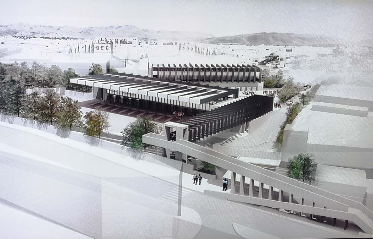 Así quedará la nueva estación de autobuses una vez que esté terminada.