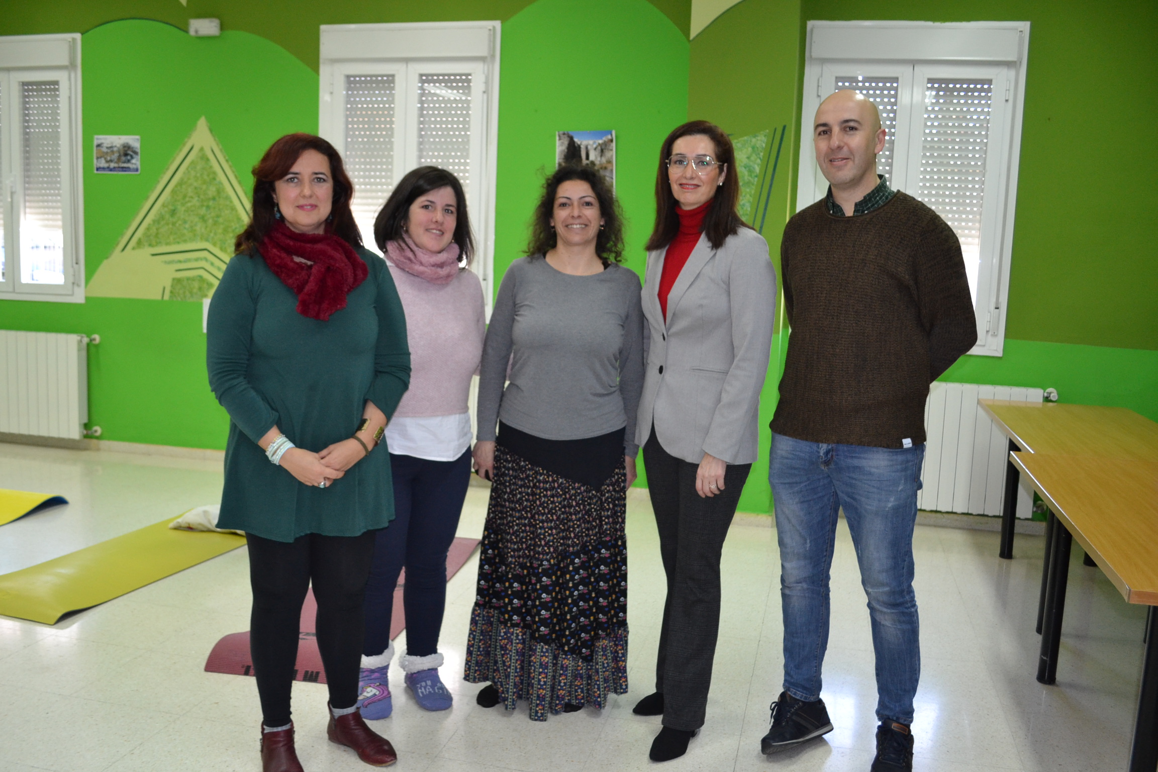 Durán, con otros protagonistas de la iniciativa.