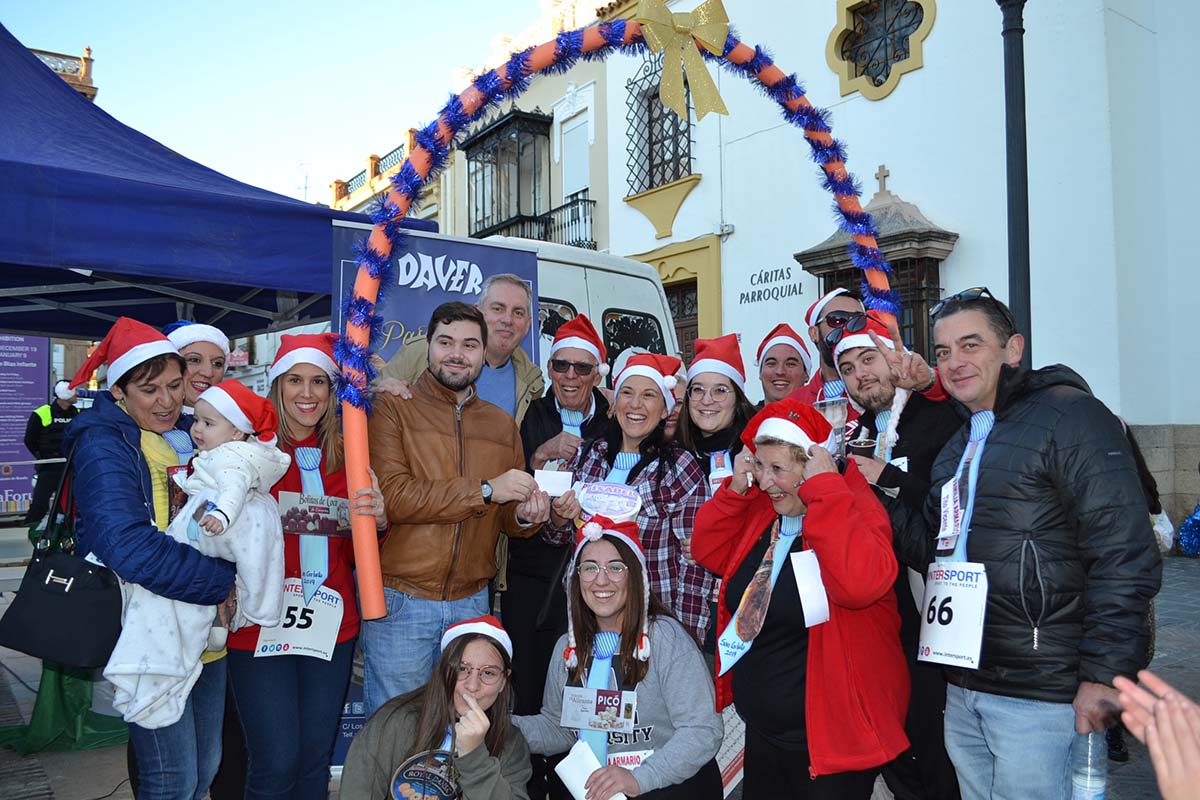 Familias y colectivos han participado en esta simpática prueba deportiva.