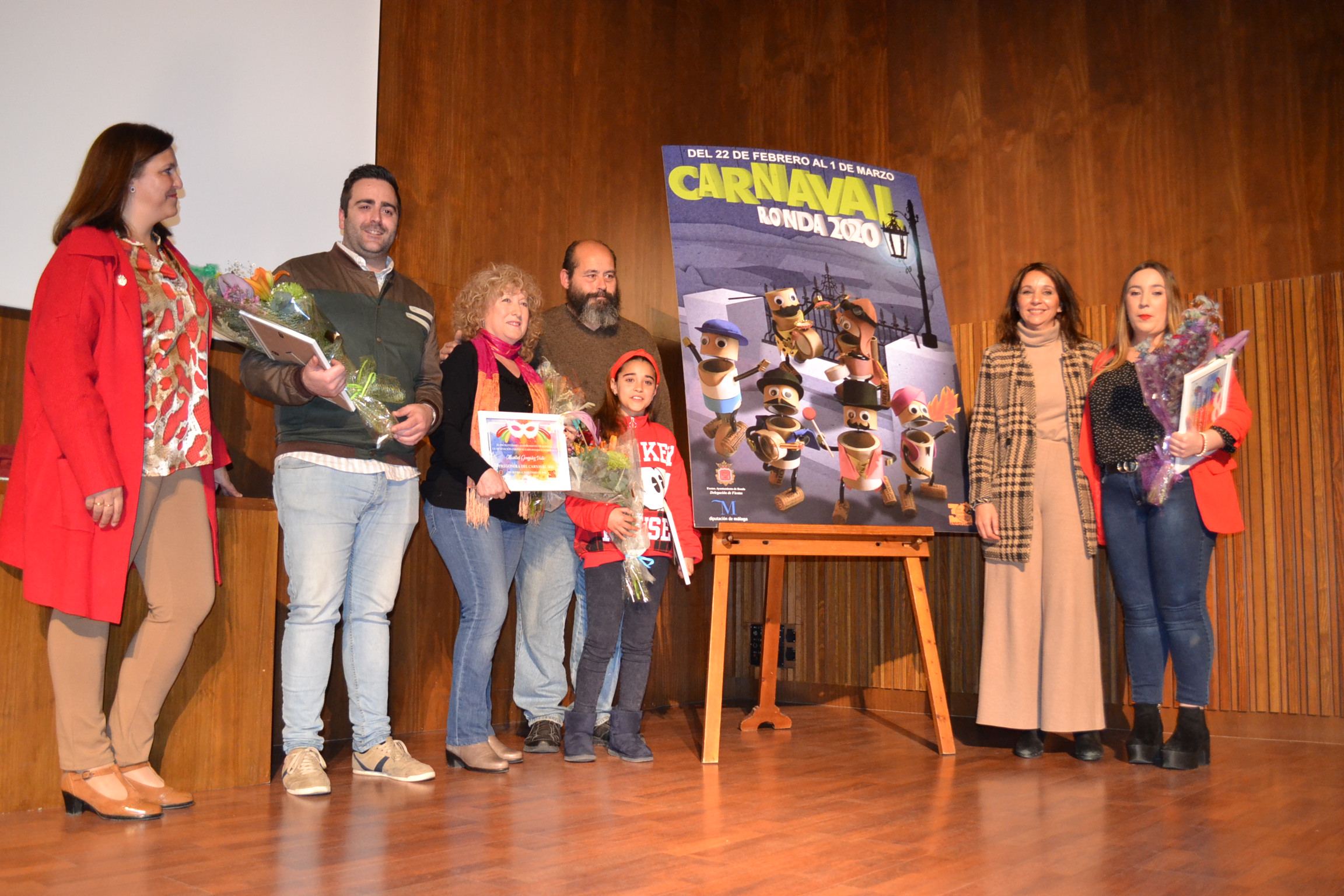 El acto se desarrolló en el Convento de Santo Domingo.