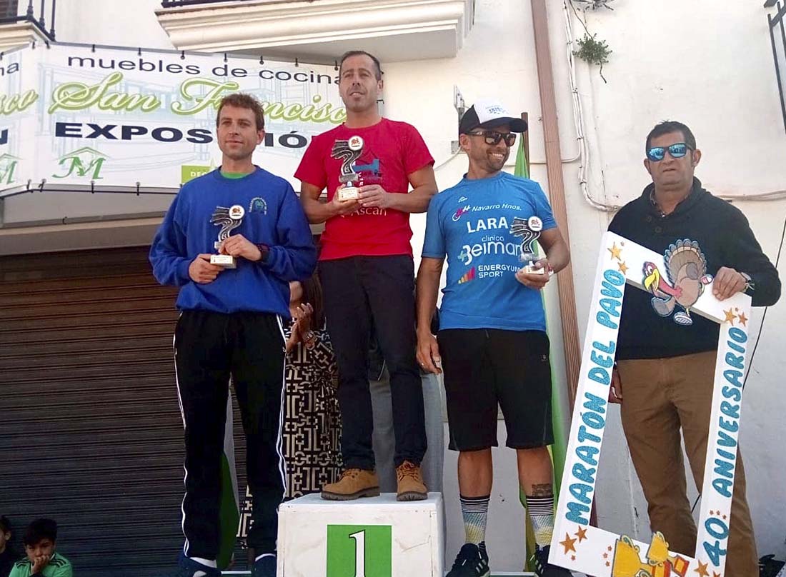 El corredor rondeño quedó primero en su categoría.