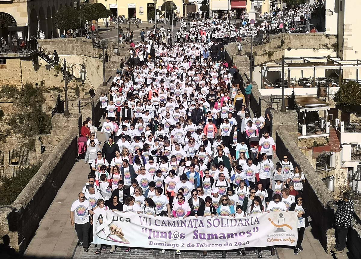 Más de 2.000 personas participan en la VII Caminata Solidaria de Ayuca bajo el lema ‘Junt@s sumamos’