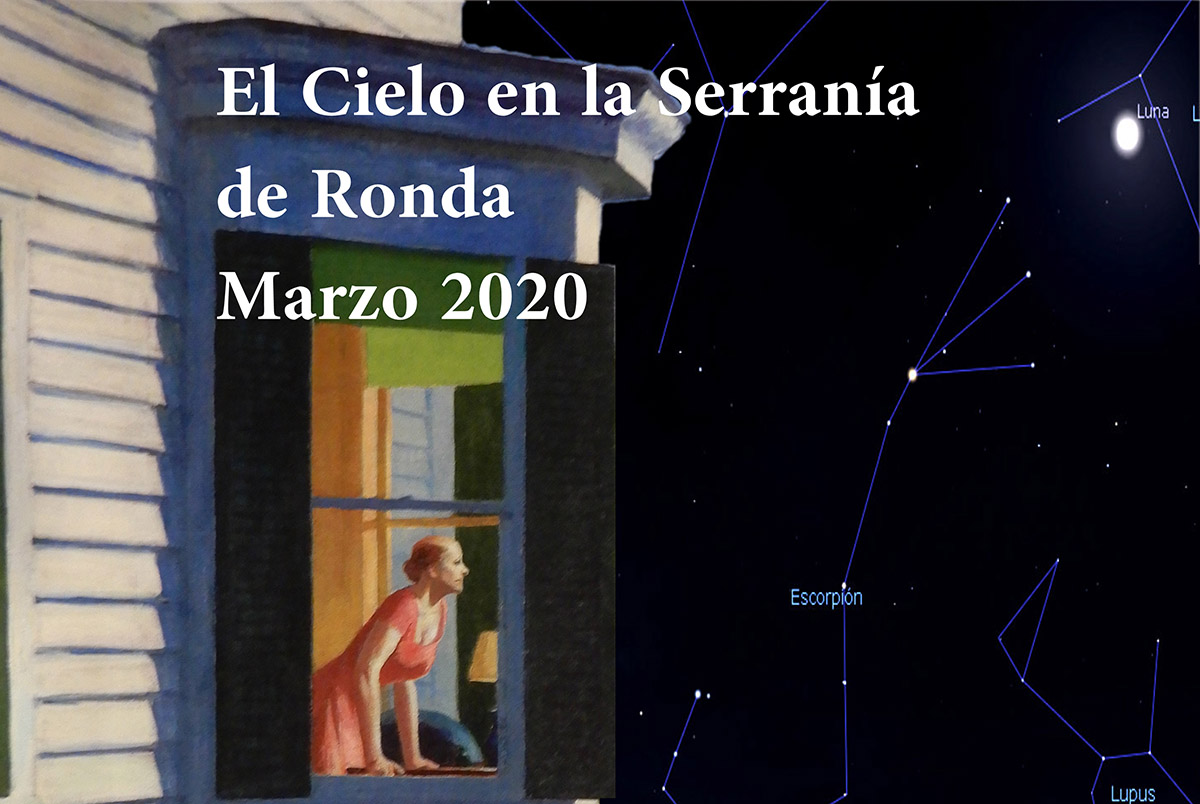 El cielo llega cargado de fenómenos durante este mes de marzo.