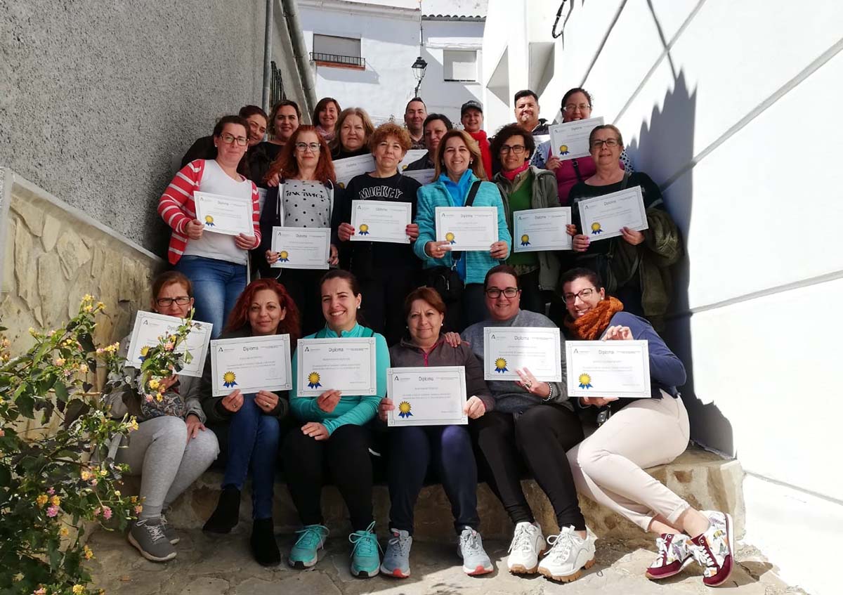 Las participantes en este curso han recibido un diploma acreditativo a su finalización.