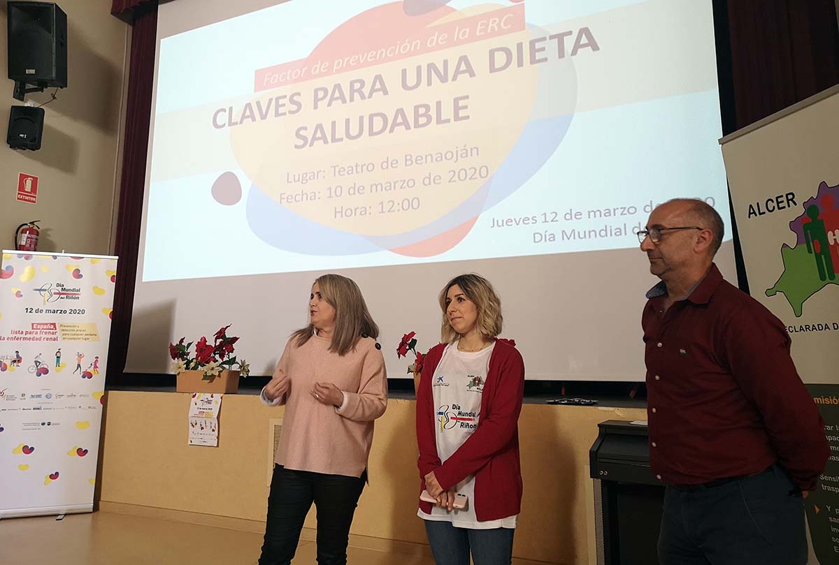 Un momento de la jornada que se ha desarrollado con motivo del Día Mundial del Riñón.