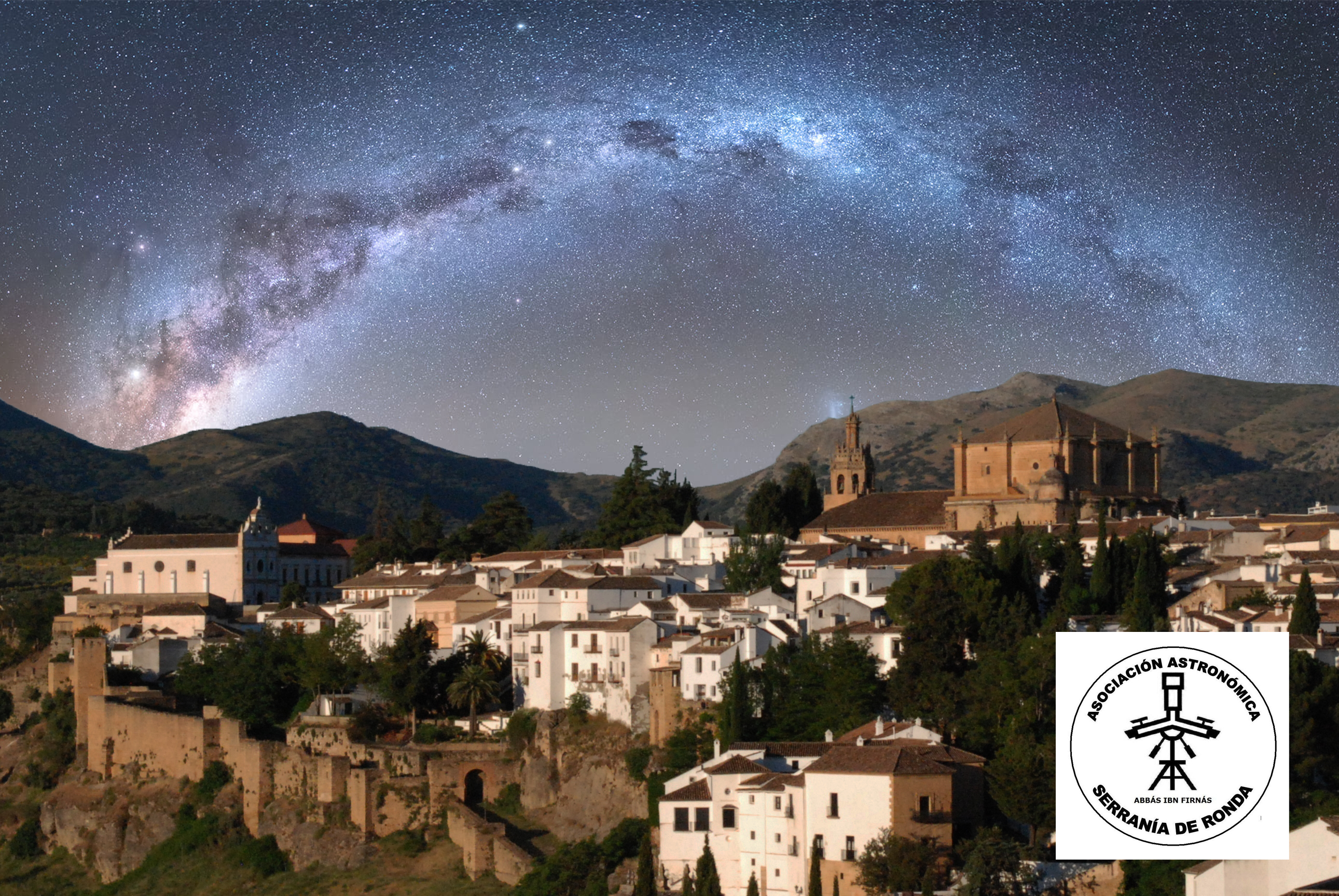 El cielo de Ronda podría verse así de claro en mayo si sigue descendiendo la contaminación.