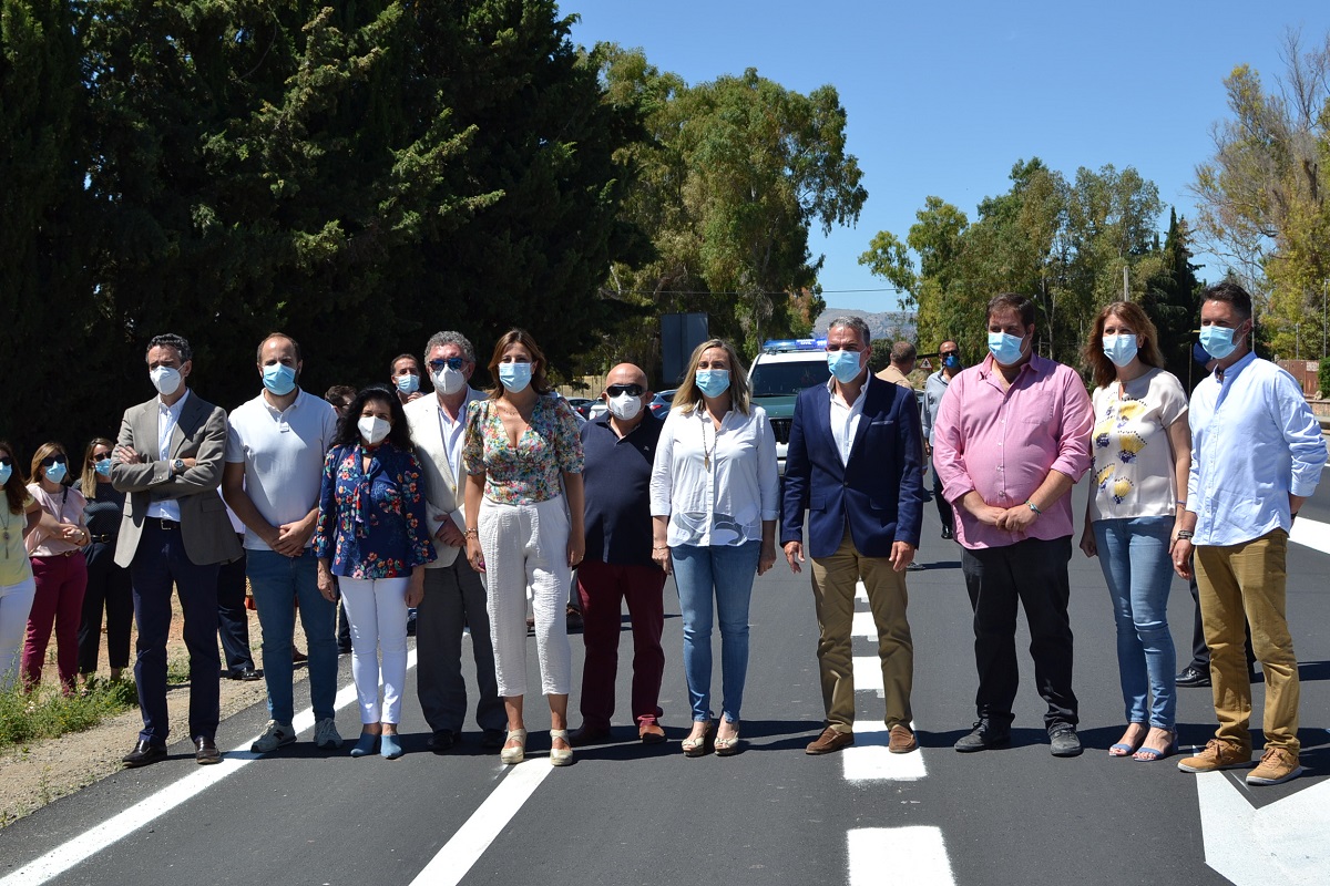 Los responsables de la Junta y de los municipios beneficiados han podido comprobar las mejoras realizadas.