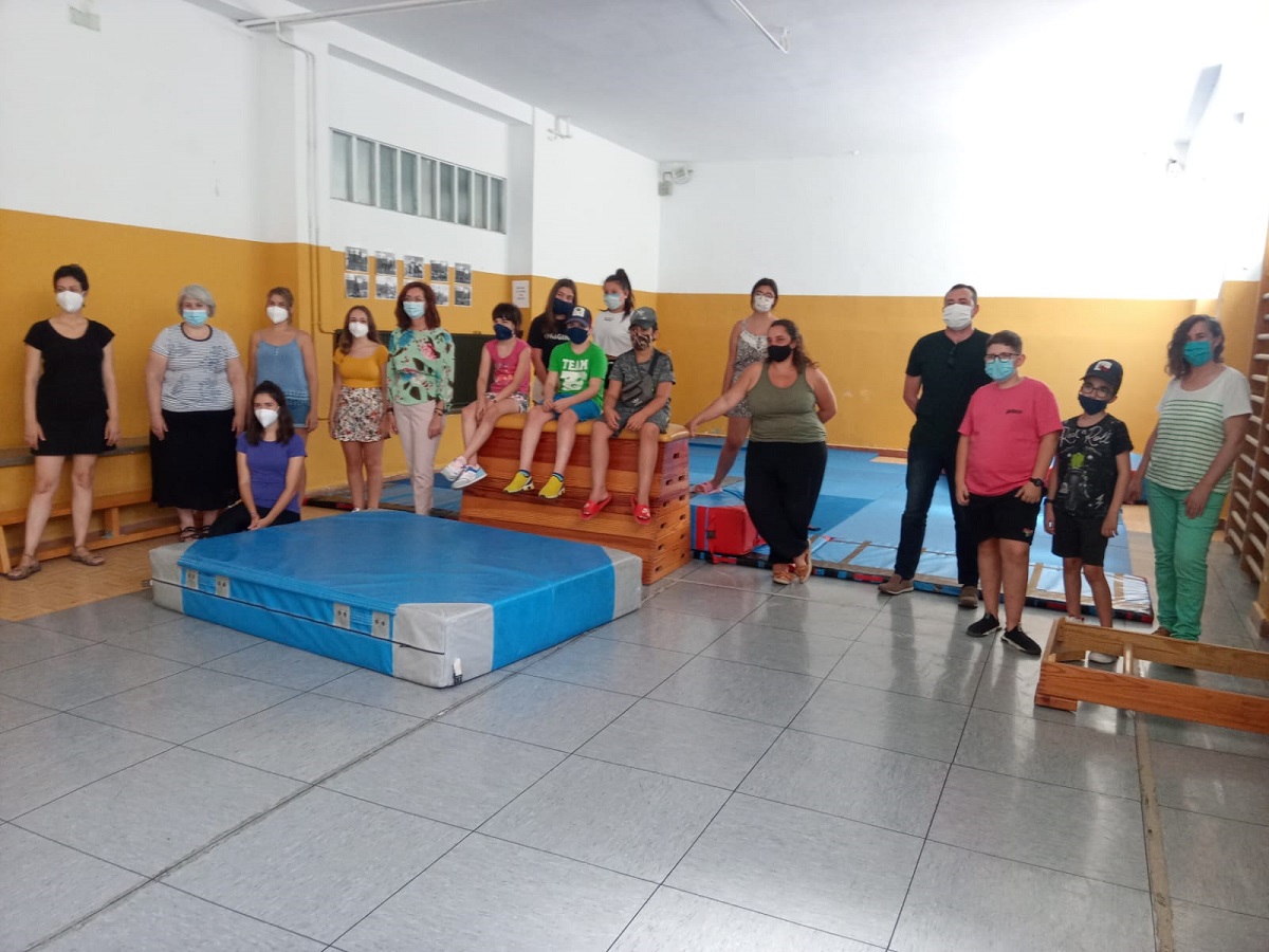 La escuela de verano se desarrolla durante estos días en el instituto Pérez de Guzmán,