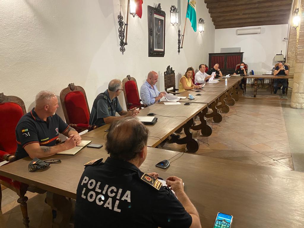 La Junta Local de Seguridad se ha desarrollado en el Ayuntamiento de Ronda.