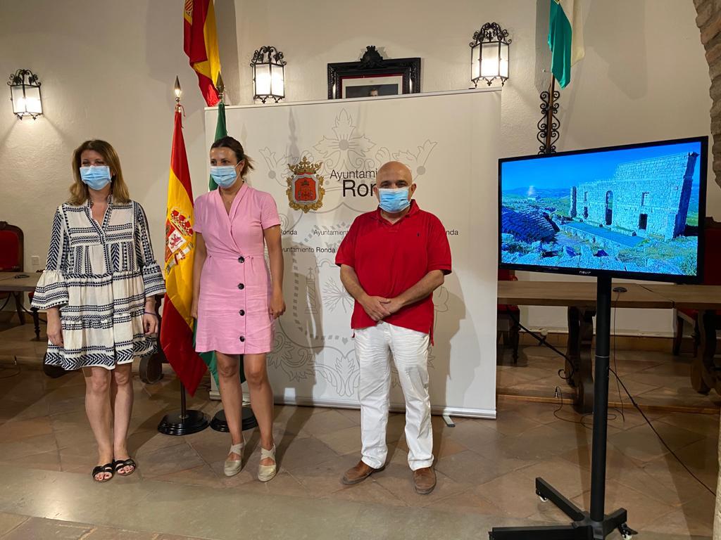 La Junta licita las obras de restauración de la cávea del teatro romano de Acinipo con una inversión de 500.000 euros