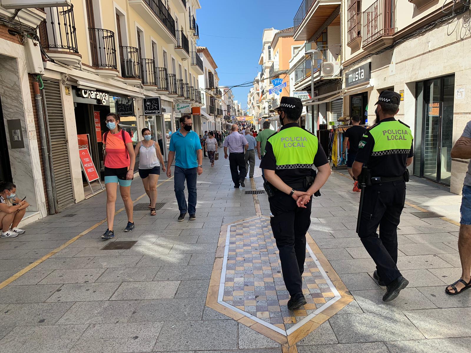La Policía Local pone en marcha otra campaña para vigilar que se cumpla el uso de la mascarilla