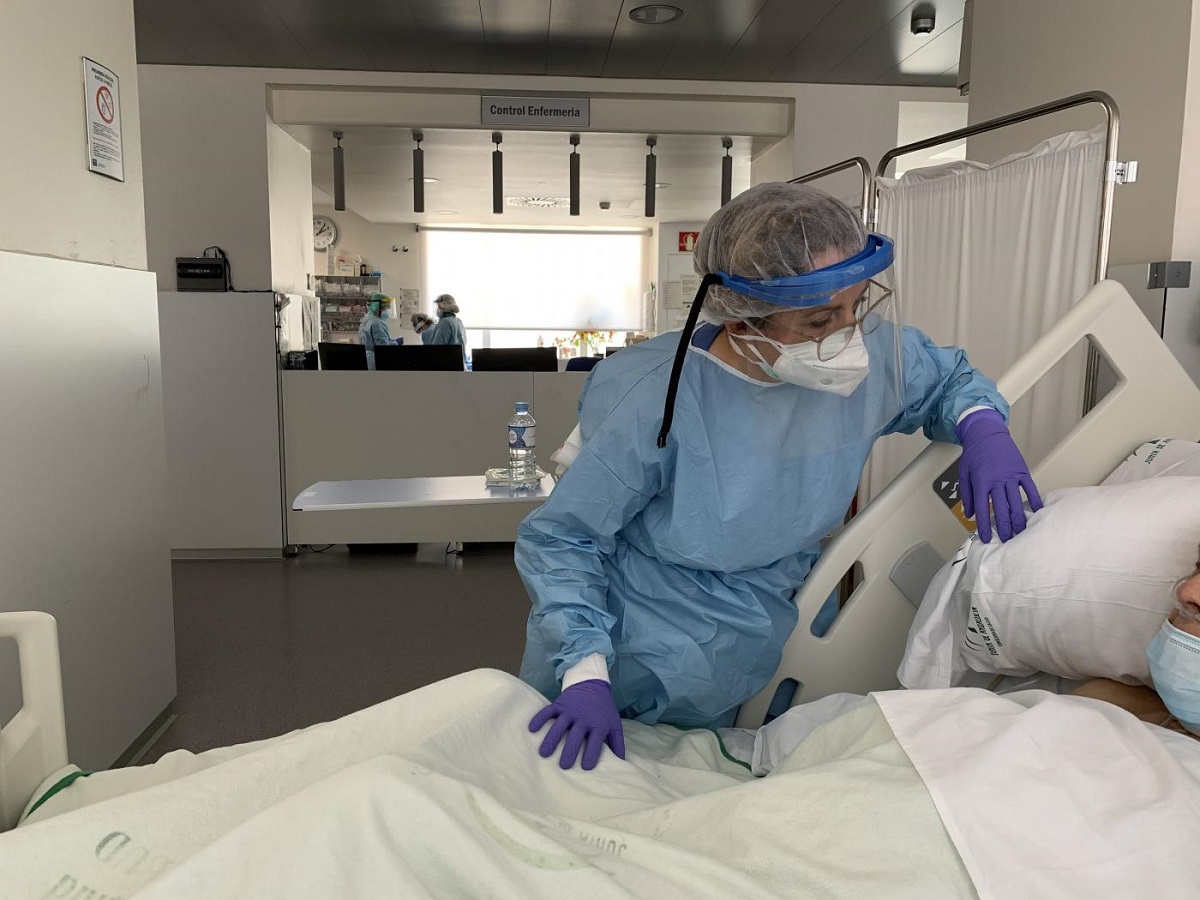 Después de varios días sin pacientes Covid el Hospital vuelve a recibir a personas contagiadas.