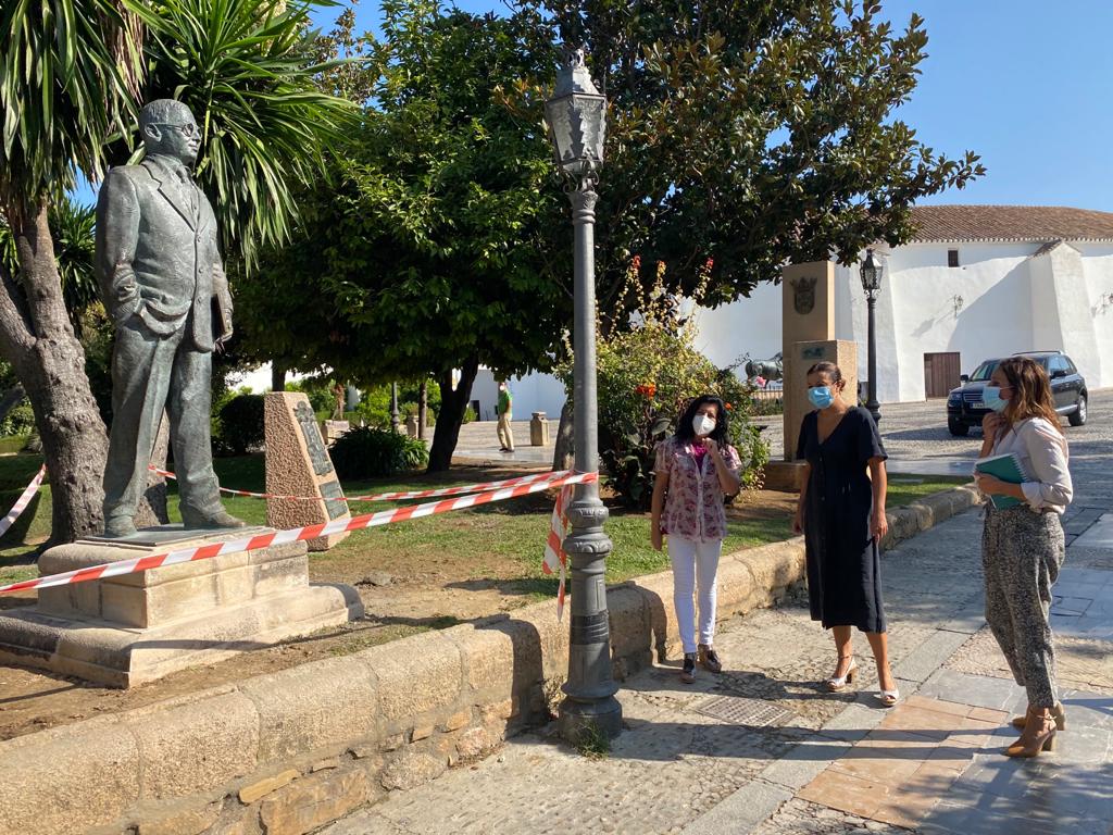 Blas Infante regresa a su sitio de honor: el paseo junto al Tajo y que lleva su nombre