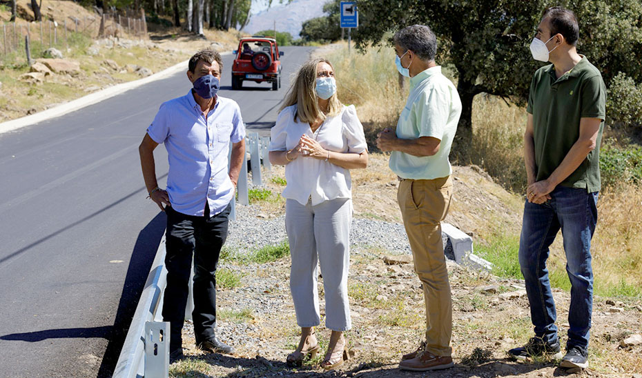 La ampliación de la carretera A-373 entre las sierras de Cádiz y Ronda alcanza el 70% de ejecución