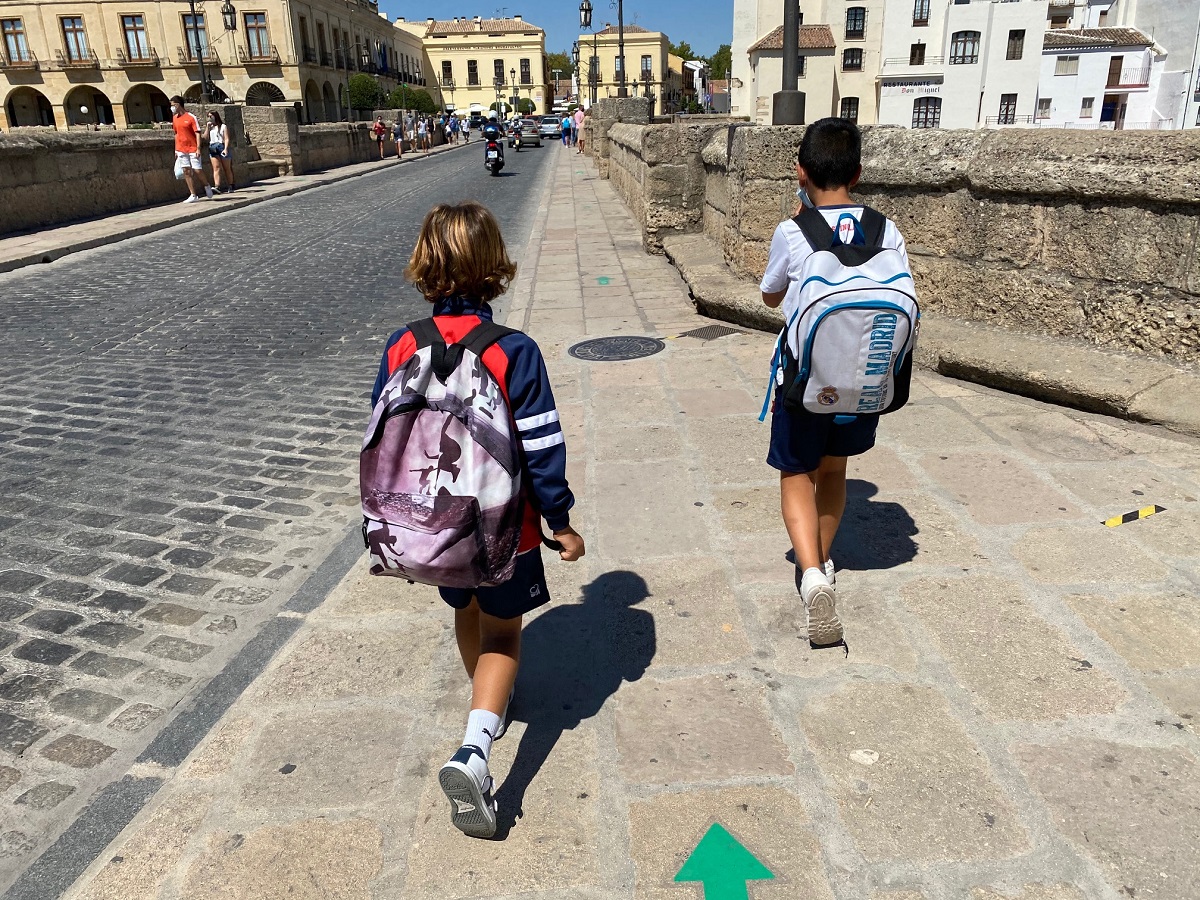 Los alumnos regresarán a las clases este lunes.