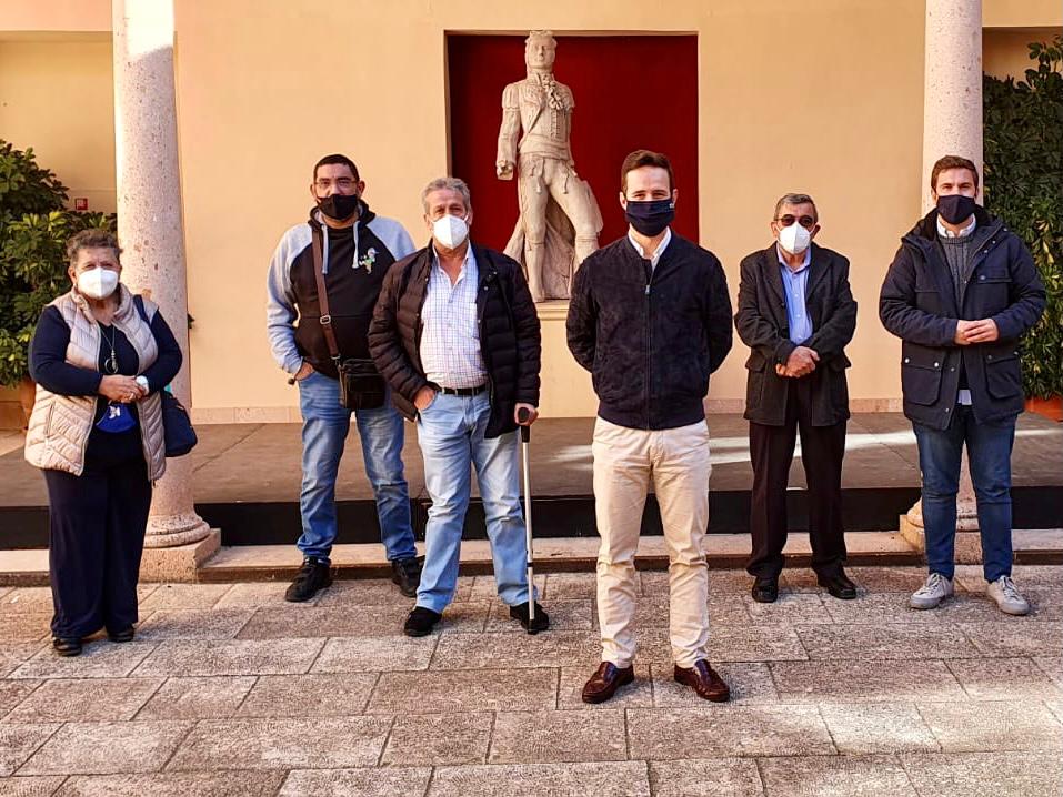 Momento del encuentro mantenido para recuperar la Federación de Asociaciones de Vecinos.