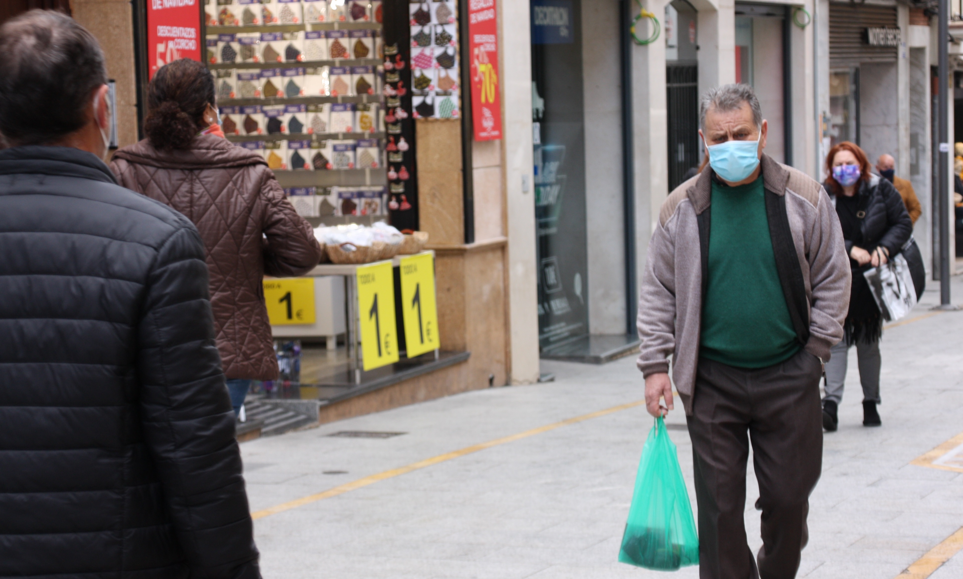 El temor a los contagios está suponiendo un descenso en las ventas navideñas.