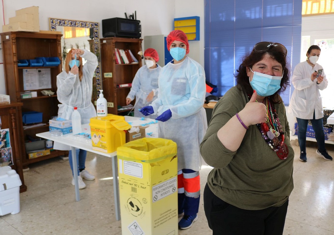 Asprodisis concluye el proceso de vacunación tras recibir la segunda dosis anti Covid