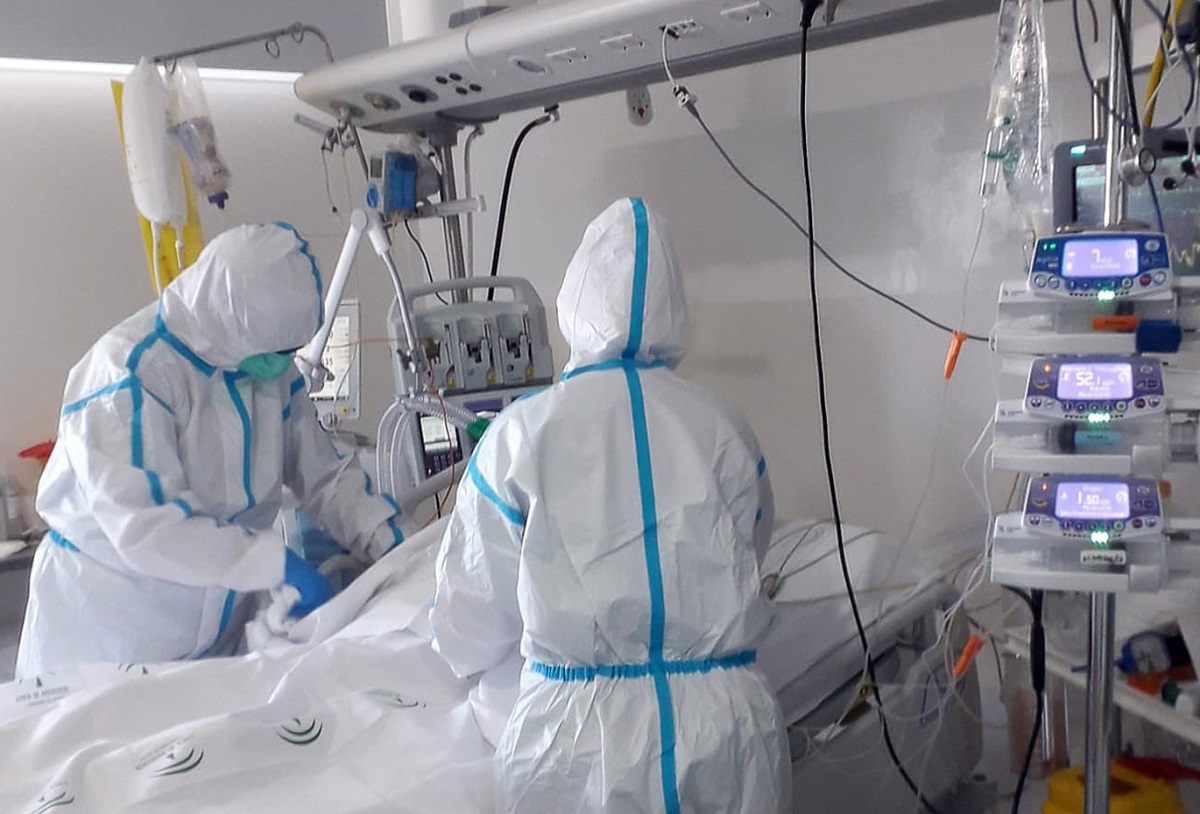 Uno de los módulos de la UCI del Hospital de la Serranía.