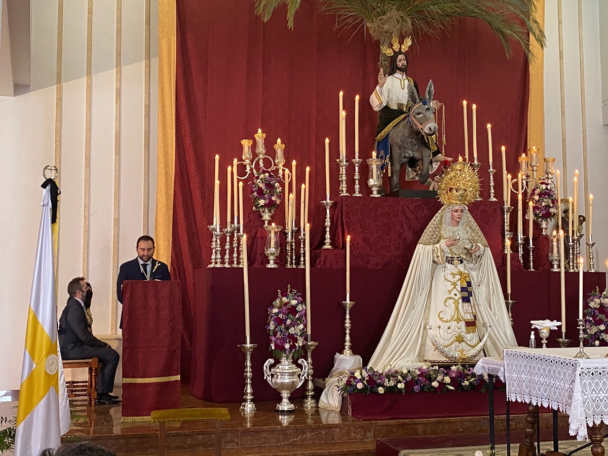 El acto penitencial se ha realizado junto a los titulares de La Pollinica.