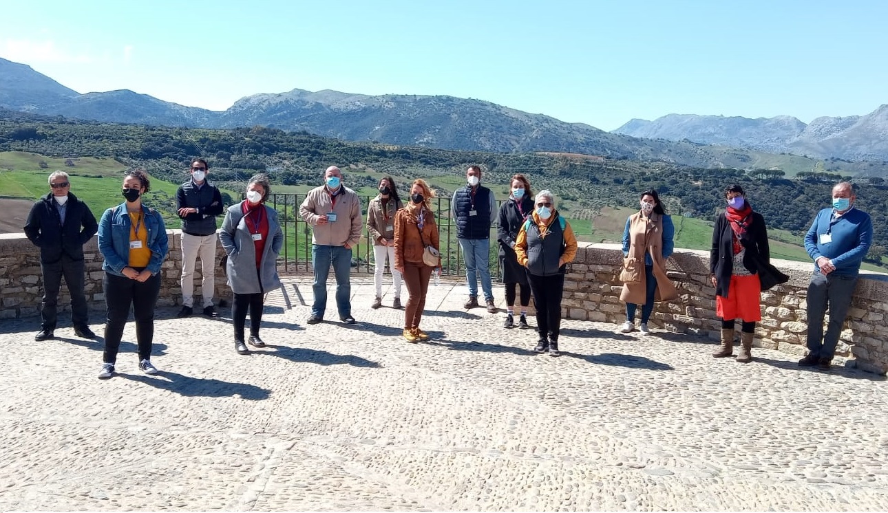 Los guías han presentado hoy la nueva plataforma junto al Tajo de Ronda.