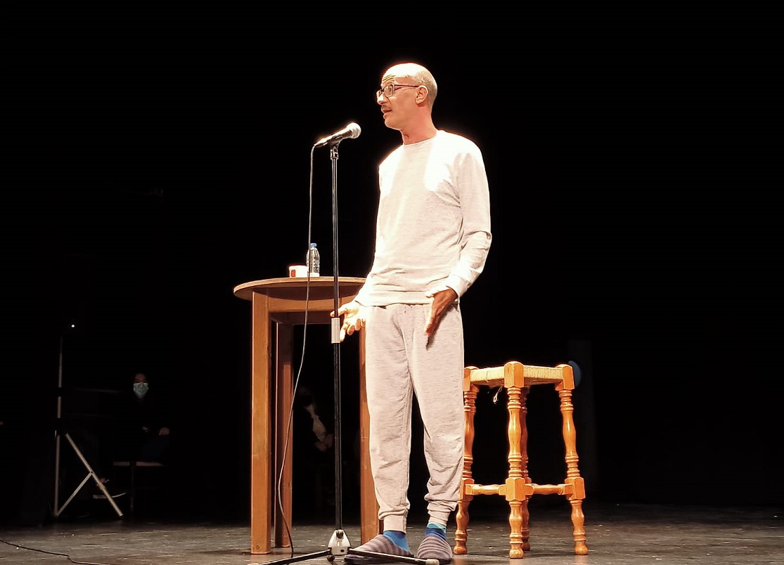El actor malagueño es muy querido por el público y ayer estuvo en Ronda.