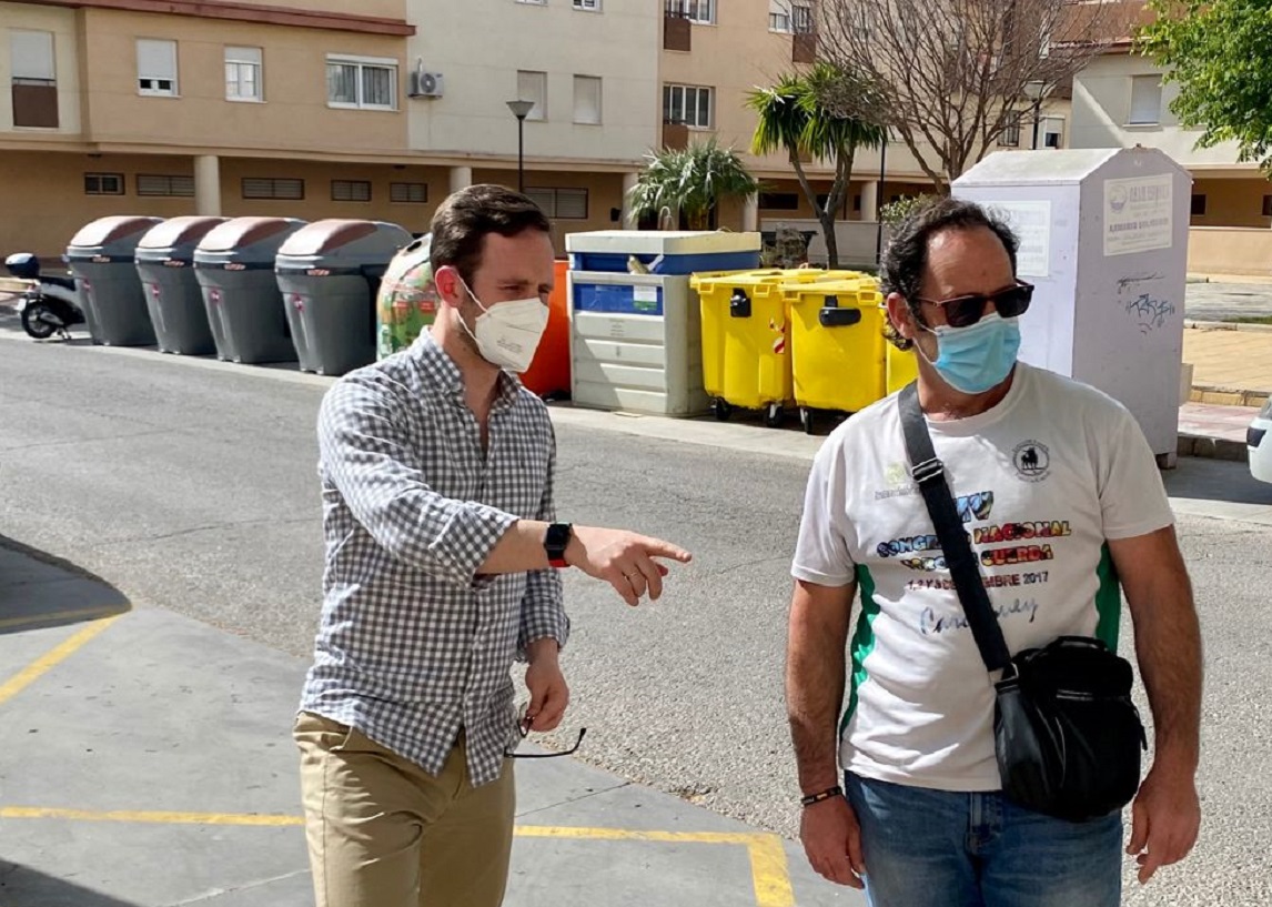 Vecinos del Olivar de las Monjas y la Concejalía de Participación analizan las necesidades de la barriada