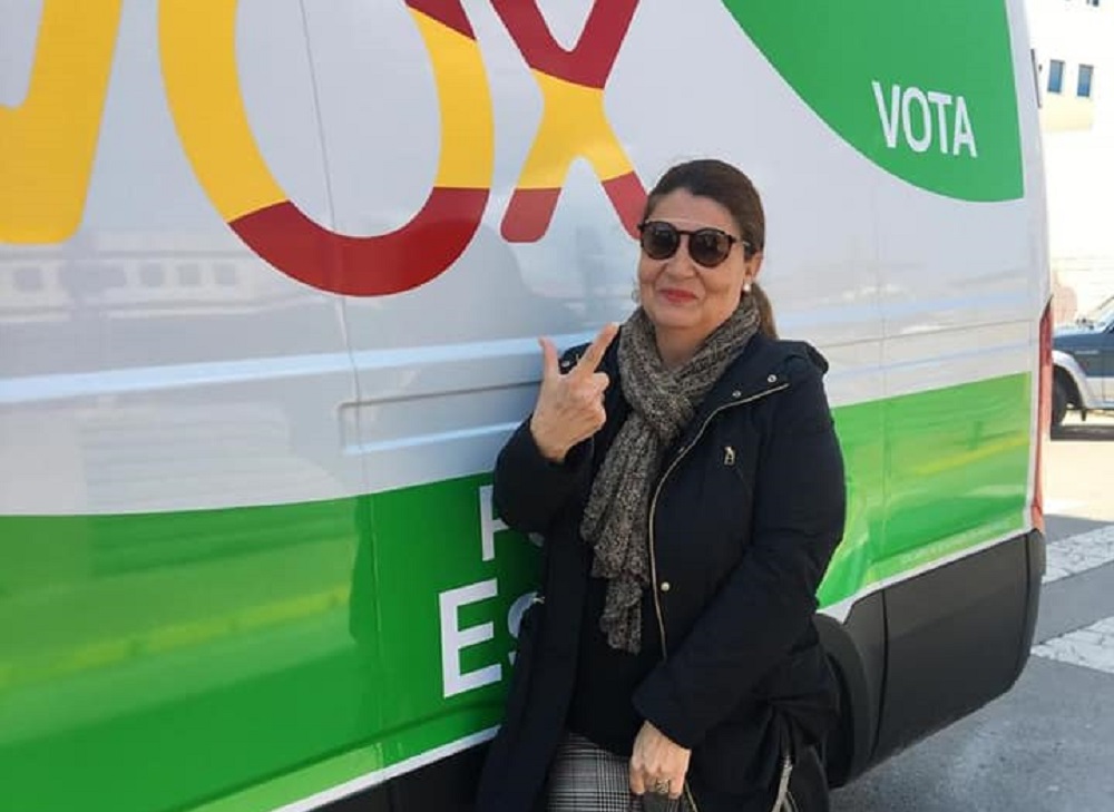 Patricia Coronel en las Elecciones Municipales de 2019.