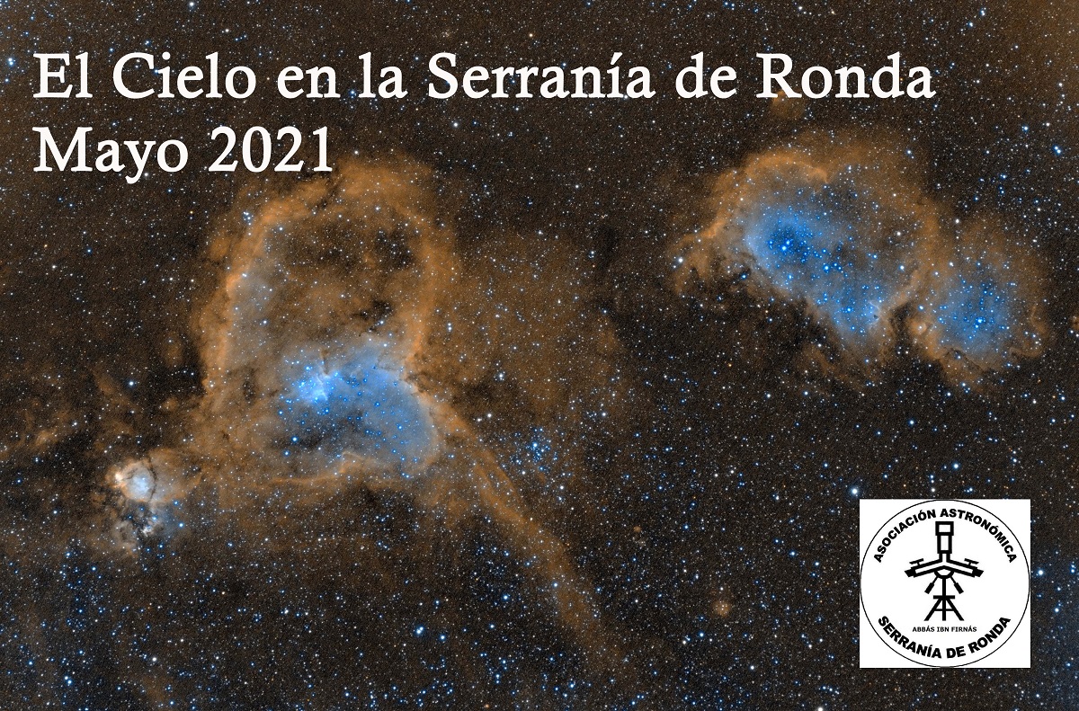 Nebulosas alma y corazón, IC 1805 e IC 1848. Foto: Rafael Barragán Rincón.