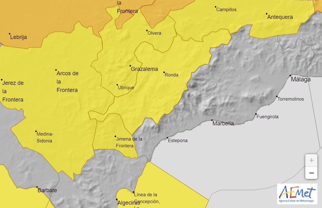 La Serranía se encuentra entre los territorios donde hará más calor este domingo.