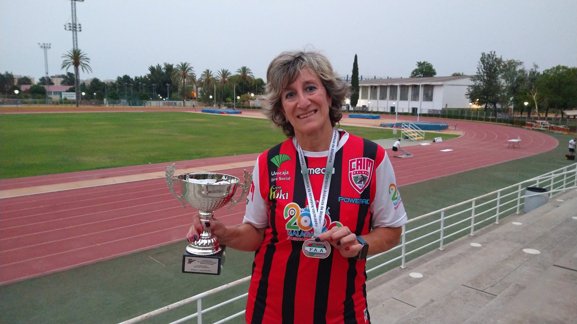 Encarni Villena se proclama campeona de Andalucía de Clubes de Atletismo Máster