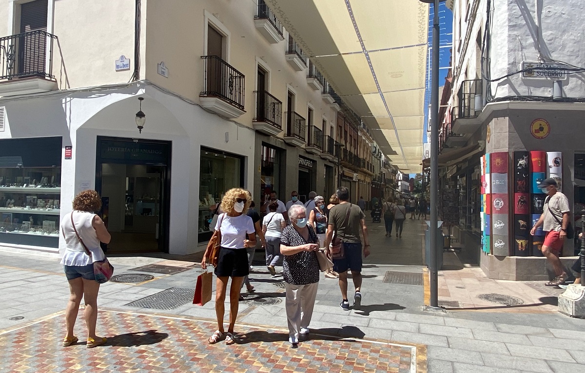 Una gran parte de los establecimientos comerciales están en el centro de la ciudad.