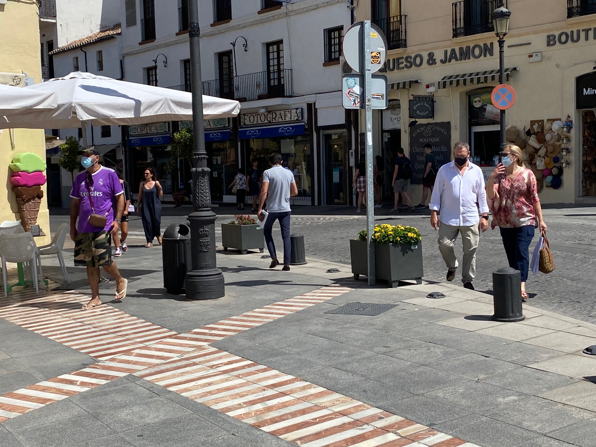 Durante toda la semana han estado descendiendo los contagios en la comarca.