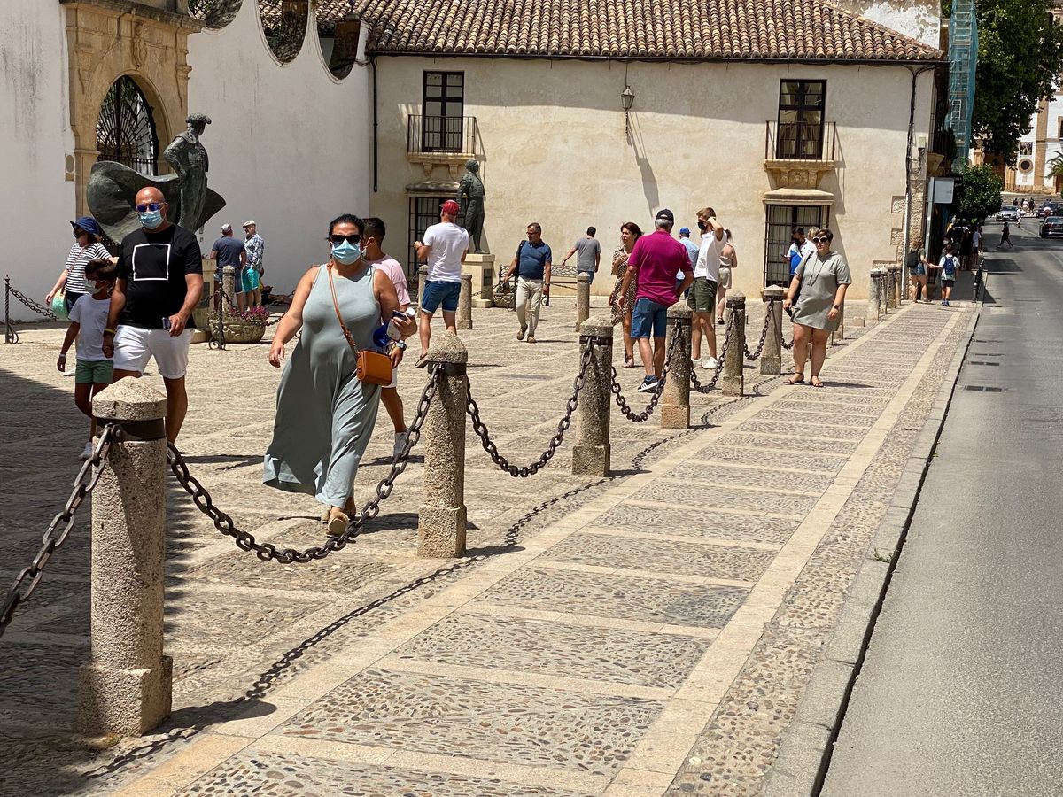 El turismo empieza a recuperarse en Ronda que en la última semana recibió a cerca de 45.000 visitantes